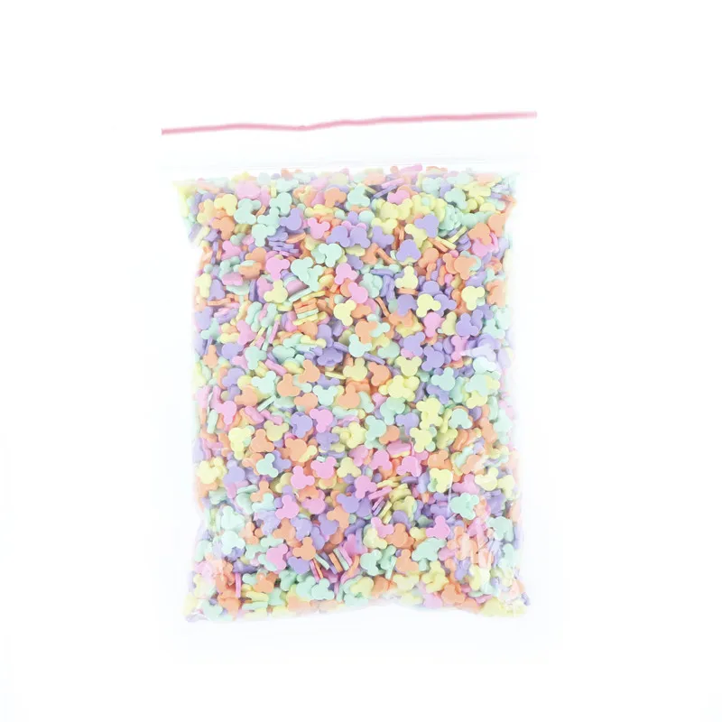 100g DIY Decorations Fake Cake Dessert Dollhouse Miniature Sugar Clay Decor Polymer Clay Fake Candy Sweets Sugar Sprinkle