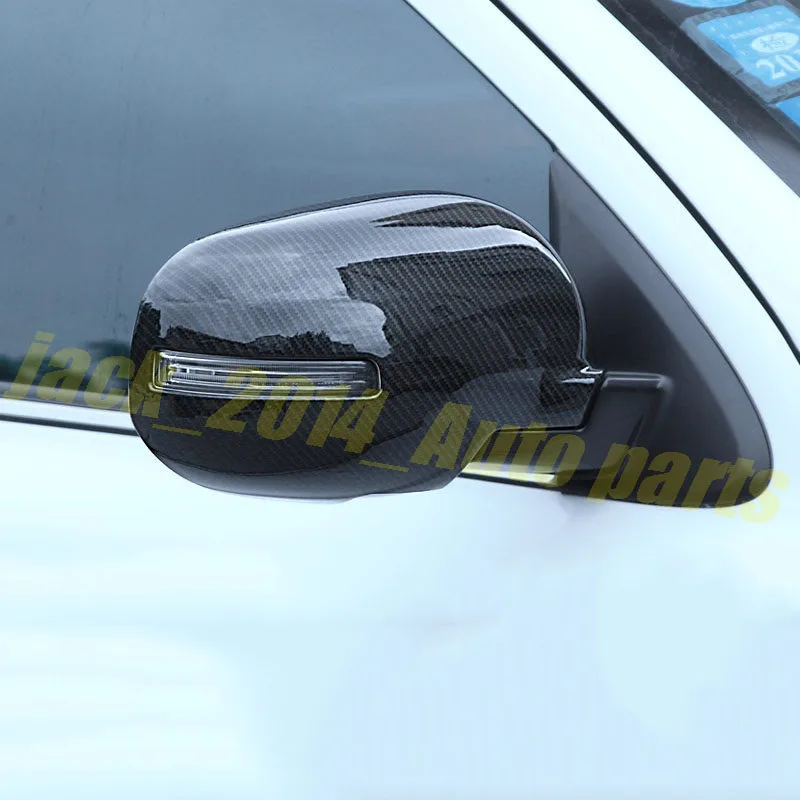 Отделка зеркала заднего вида из углеродного волокна подходит для Mitsubishi Outlander 2013