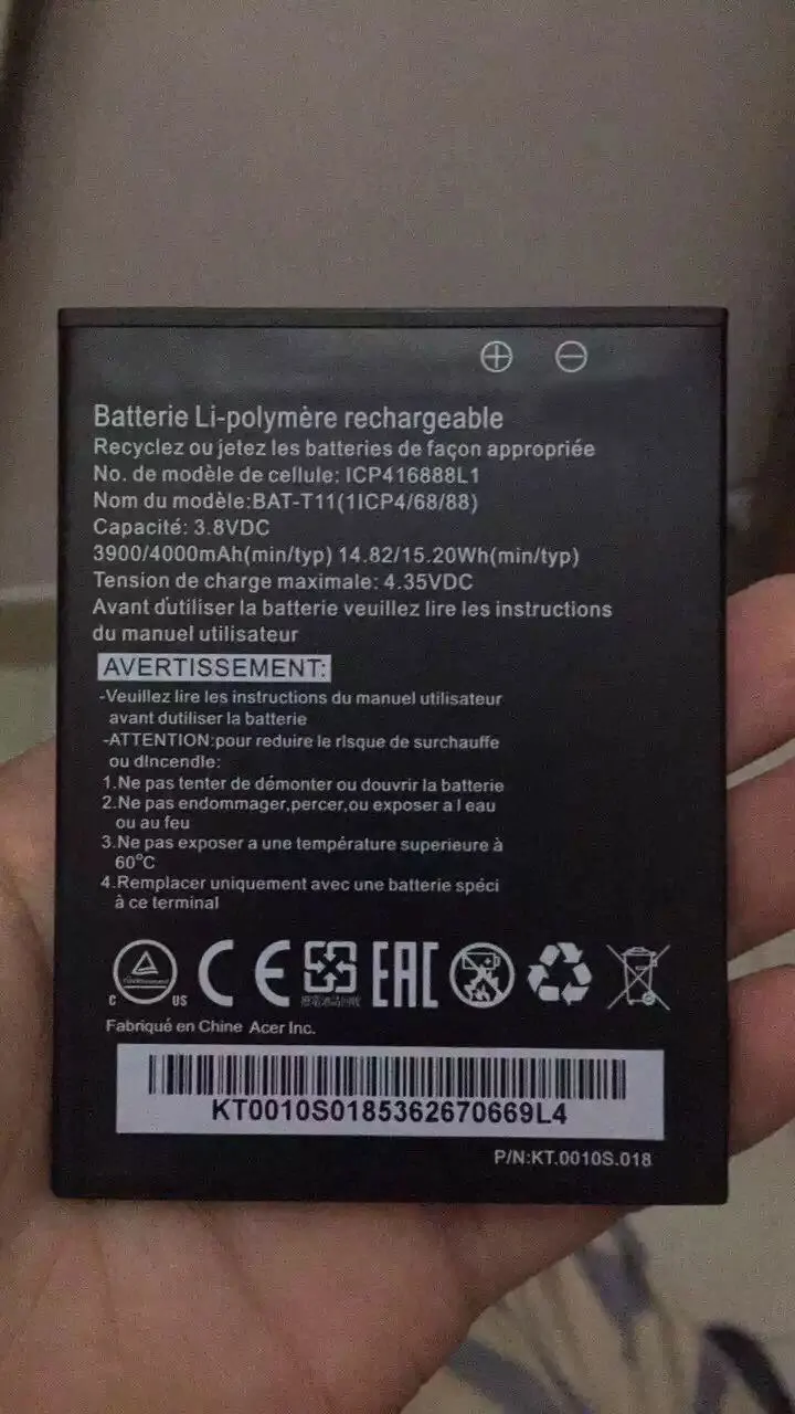 Аккумулятор ALLCCX для ACER Liquid Z630 Z630S T04 хорошего качества | Мобильные телефоны и