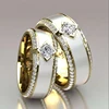 Huitan-anillo de compromiso/propuesta romántica para mujer, diseño atemporal, circonita, cristal brillante, joyería elegante para mujer, alta calidad ► Foto 2/2