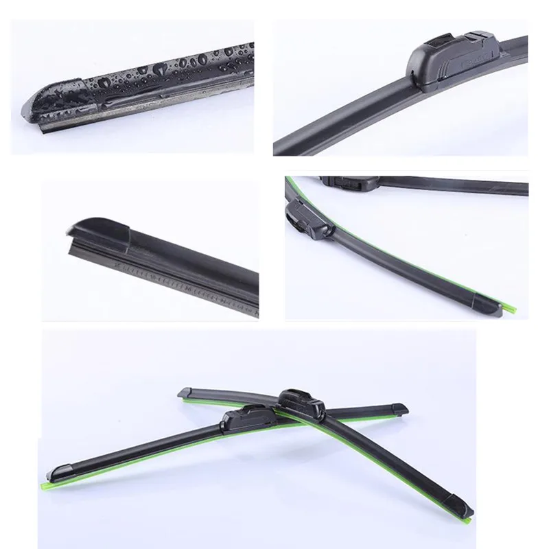 

1Piece 14-26inch High Quality Car Front Boneless Wiper Blade Universal U-type Windscreen Wiper For Windshield Wiper Accessories