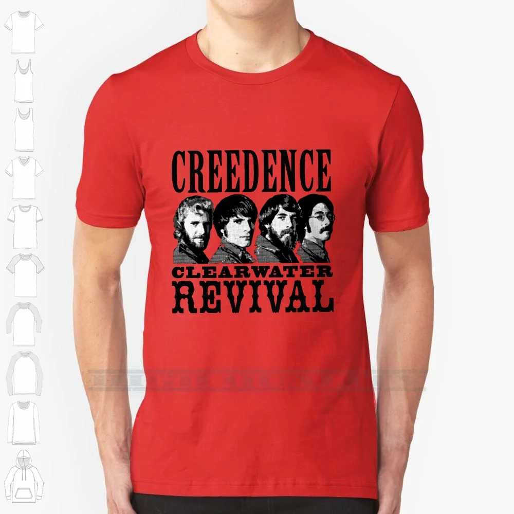 Creedence Очистительная вода возбуждение пользовательский дизайн печать для мужчин