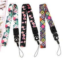 Шнурок для ключей, ремешок для телефона, винтажный Леопардовый шнурок для ключей, брелок для телефона, Nekband smycz do kluczy