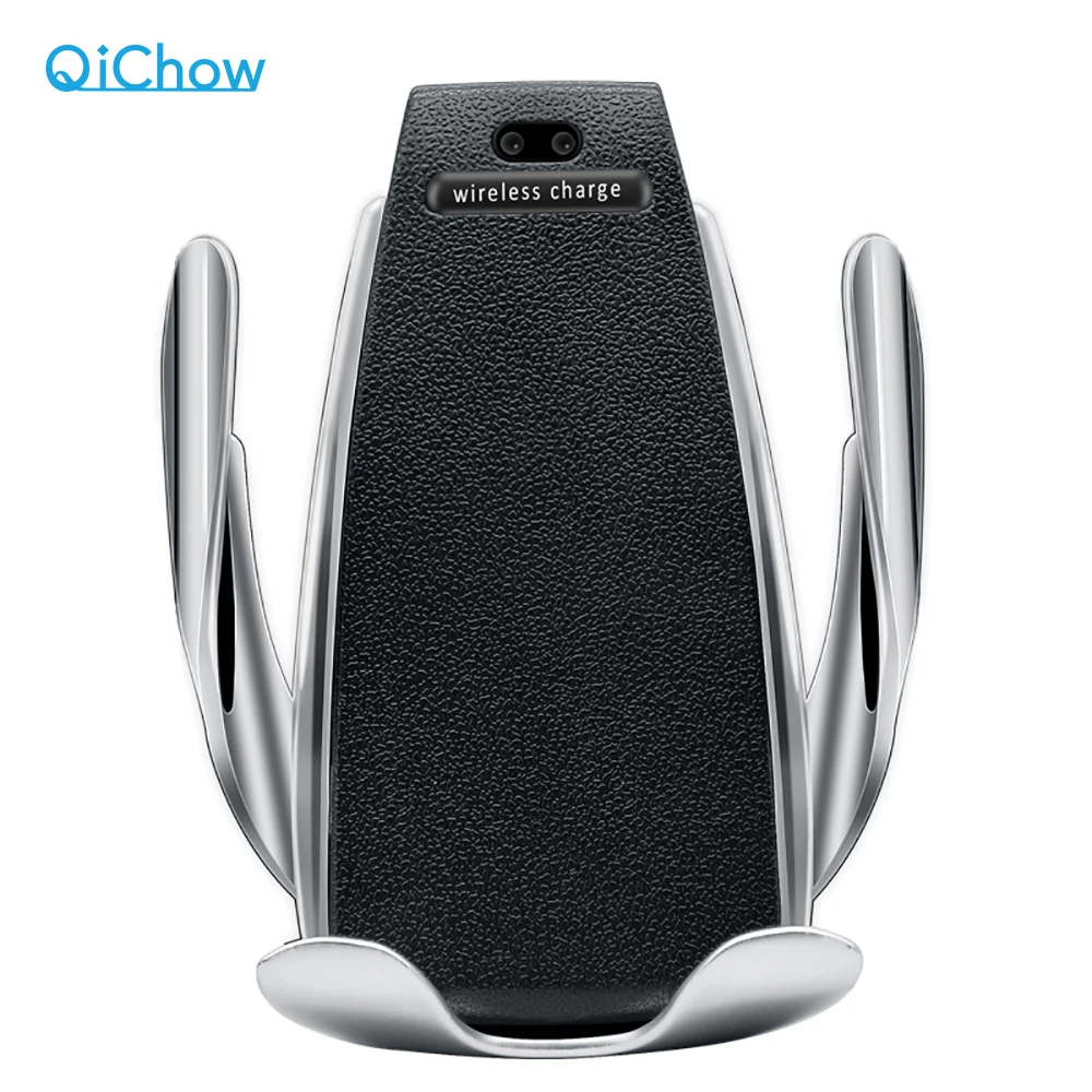 10W Cargador Inalámbrico Qi Fast Car Mount Holder Soporte Auto Sensor De Carga Reino Unido 、
