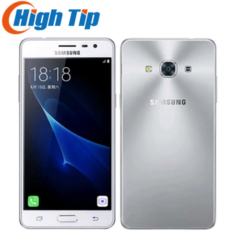 Original UnlockedSamsung Galaxy J3 Pro J3110 teléfono móvil 5,0 2GB RAM 16GB ROM Quad Core Dual Sim 8MP Cámara Android Teléfono Móvil