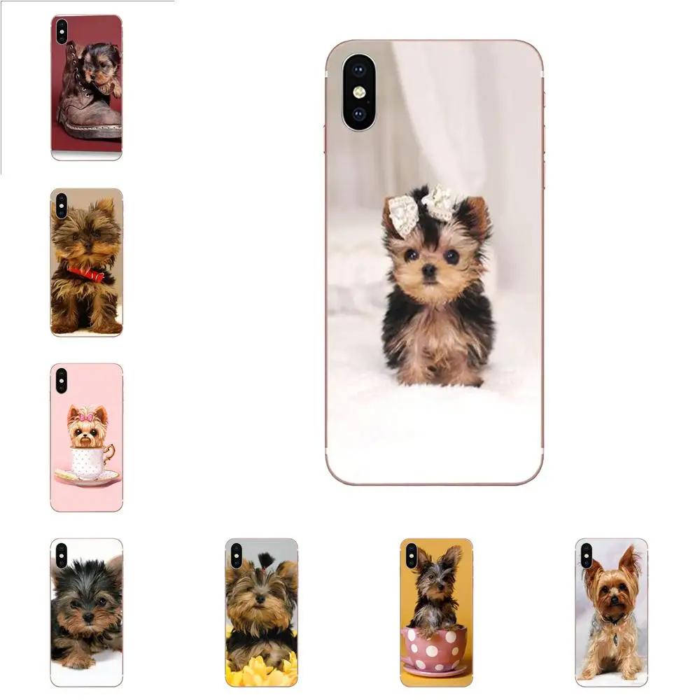 

Soft Best Cases For Xiaomi Redmi Mi 4 7A 9T K20 CC9 CC9e Note 7 9 Y3 SE Pro Prime Go Play Small Cute Yorkshire Terrier Dog Puppy