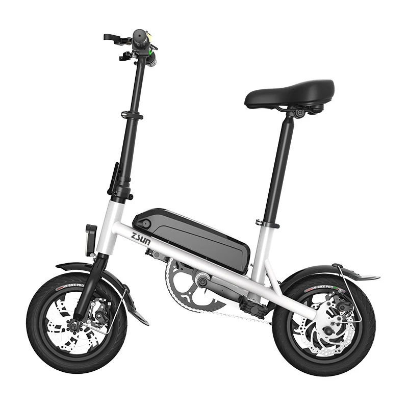 

Mini Electric Bicycle Two Wheels Electric Bicycle 36V 250W Portable Two Wheels Electric Scooter With Seat Adult