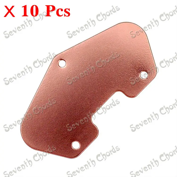 

10 Pcs Copper-red TL Electric Guitar Humbucker Pickup Baseplate / Made of iron