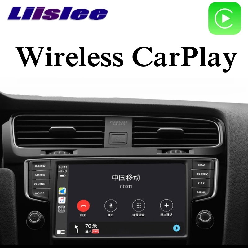 Liislee Wireless CarPlay Adapter Dongle Box auto connect Touch Screen Phone Car Radio By Head Unit For Safe Driving Control 4