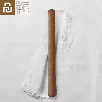 

Youpin Natural Log Rolling Pin Fine Sanding Without Added Chemical Coating Non-Stick Cooking Tools 32*400mm