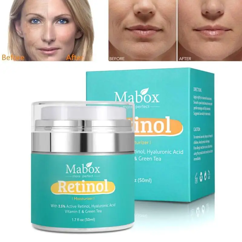 

1pcs Vitamin E Collagen Retin Moisturizer Face Whitening Hydration Day Cream Anti Aging Wrinkles Acne Hyaluronic Acid Serum