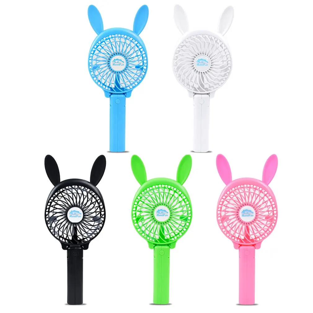 Unique Disign Speed USB Handheld Battery Rechargeable Multifunctional Fan