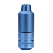 Новинка! Профессиональная ручка для тату Швейцарский двигатель картриджи тату машина Синий для картриджа иглы