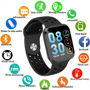 

M98 Smart Watch Men Ip67 Waterproof Bluetooth music Smartwatch Heart Rate Tracker Blood Pressure Blood Oxygen Sport Smartwatch