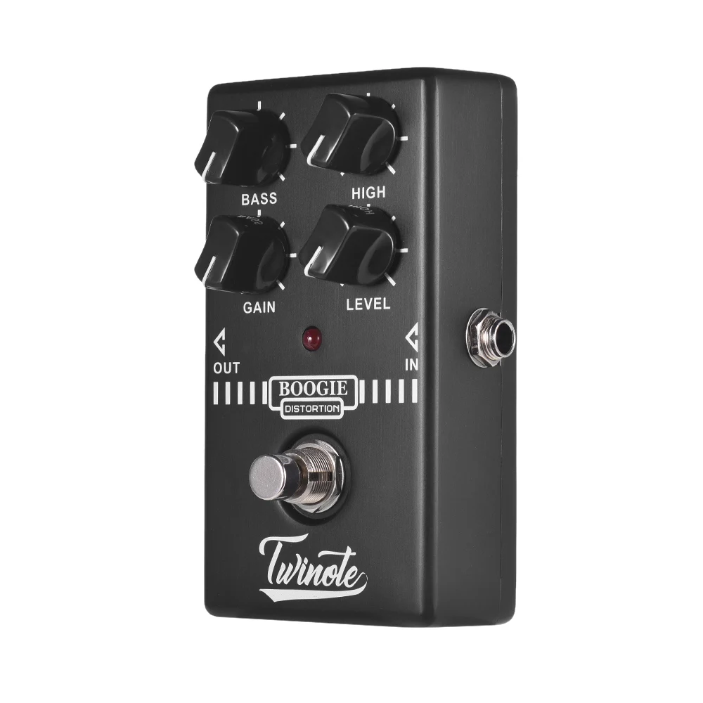 Twinote BOOGIE DISTORTION аналог старой школы искажения гитары педаль эффектов Processsor полный металлический корпус с истинным Bypass