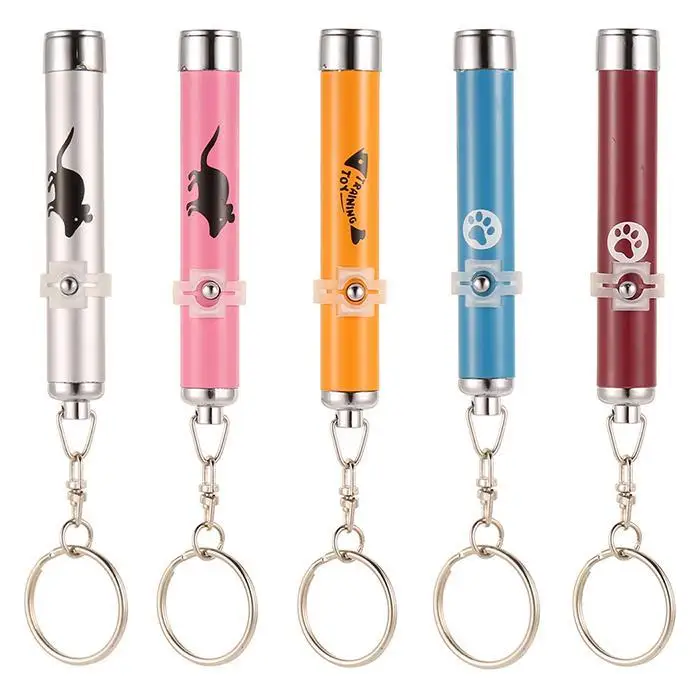 

Portable creative funny cat laser led pointer pet kitten training toy luminous pen with light animation mouse shadow accessories