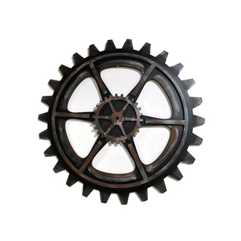 

Retro Decoration Wall Mural Decoration Industry Wind Gear Pendant Bar Mural Gear Wall Decoration Creative Ornaments Wall Design
