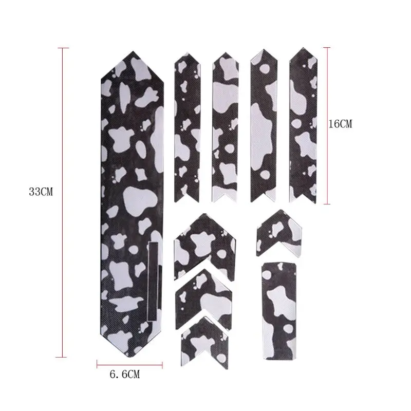 3D Mountain Bike Frame Scratch Protection Mobile Sticker Protection Cover