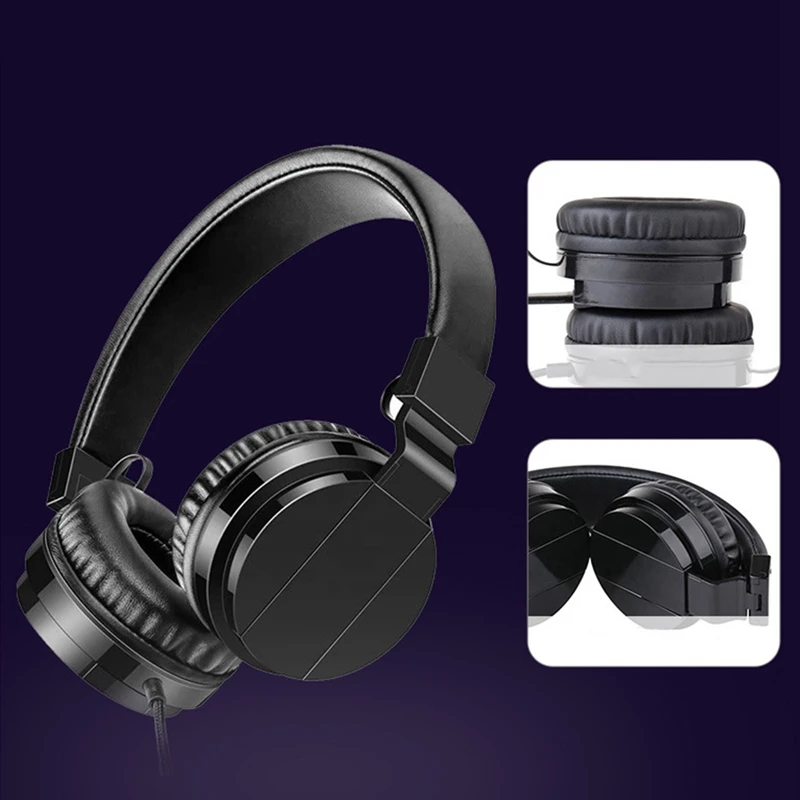 Commercial Office Phone Headsets Ear Hook Music Phones Computers Tablets Universal Headsets