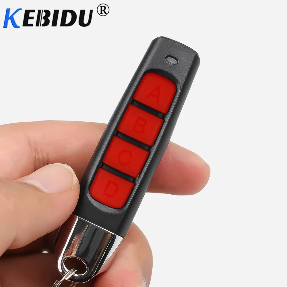 KEBIDU 433MHZ пульт дистанционного управления для ворот гаража 4 кнопки автопара копия дистанционного открывания Гаражных дверей пульт дистанционного управления Дубликатор