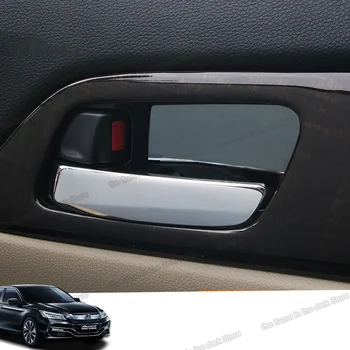 

lsrtw2017 for honda 9th accord 2013 2014 2015 2016 2017 car door inside bowl trims decoration panel accessories styling