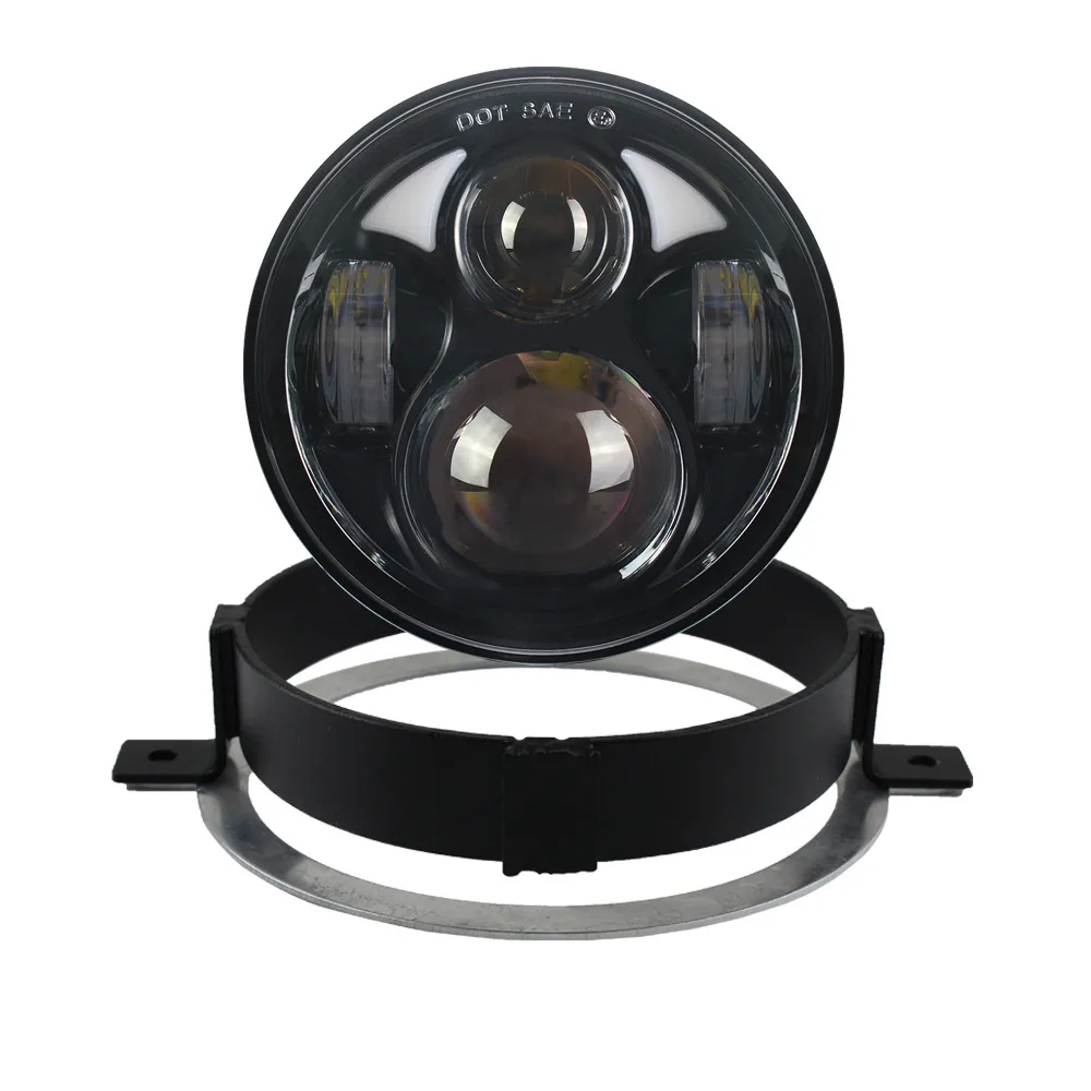 

For Honda Headlight VTX bracket with 5.75inch LED Head Light projector led for Honda VTX 1300 / 1800