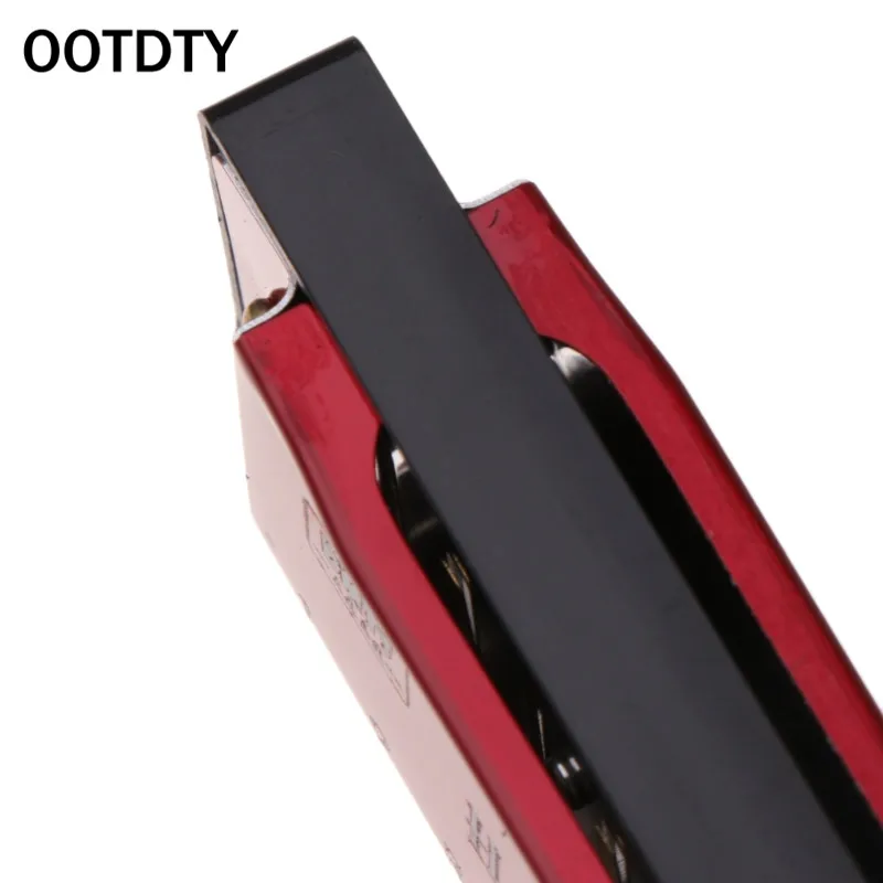 OOTDTY 10 отверстий Ключ C Блюз гармоника музыкальный инструмент обучающая игрушка с Чехол