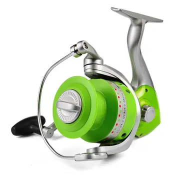 

Fishing Spinning Reel 3000-6000 Plastic Spool 4+1BB Fish Reels Spinner Foldable Arm Rocker Lightweight Fishing Wheel