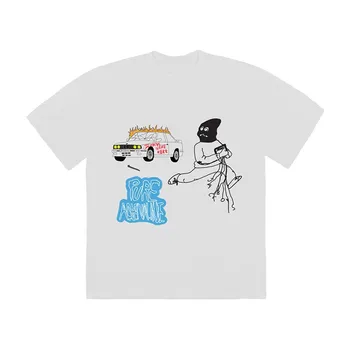 

Travis Scott Jack Boys Mask On Tee T-shirt Men Women T shirt Top Tees ASTROWORLD T-shirt