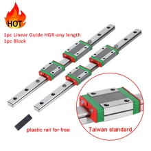 MGN7 MGN9 MGN12 MGN15 precision miniature linear guide and 1pcs linear guide block for 3D Printer