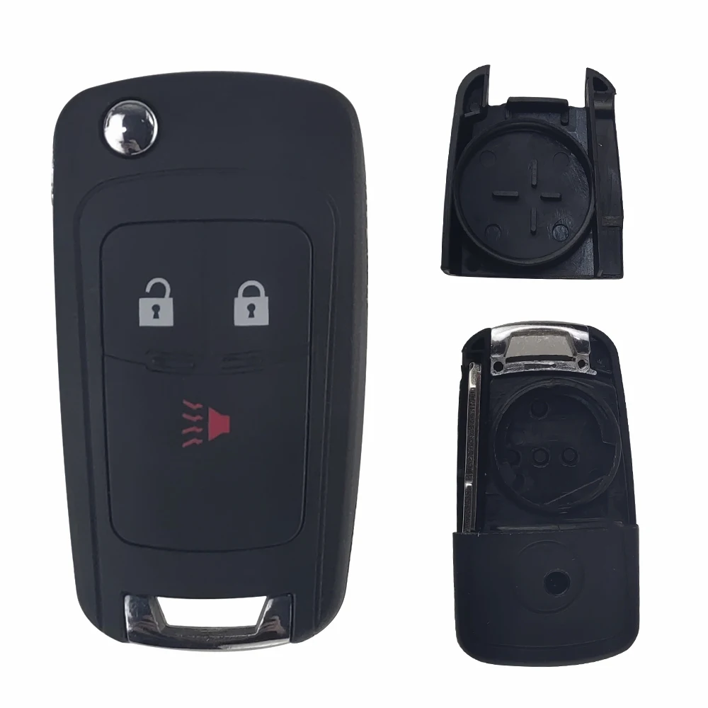 OkeyTech для Chevrolet Cruze Spark Chave 3 кнопки флип складной ключ оболочки дистанционного