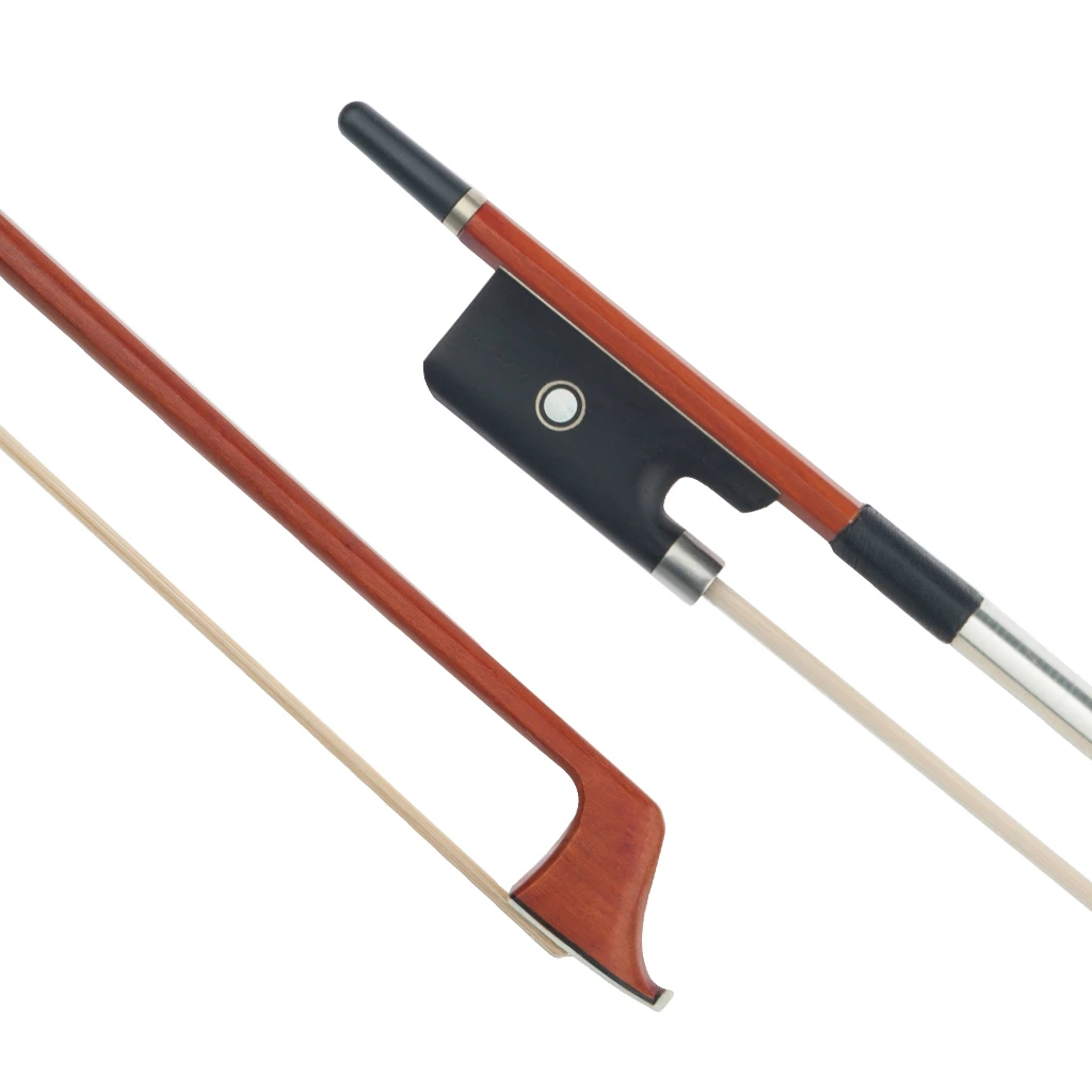 

New SET Mongolian Morin Khuur / MaTouQin/ horsefiddle Bow Brazilwood Ebony Frog White Horse Hair Specialized design