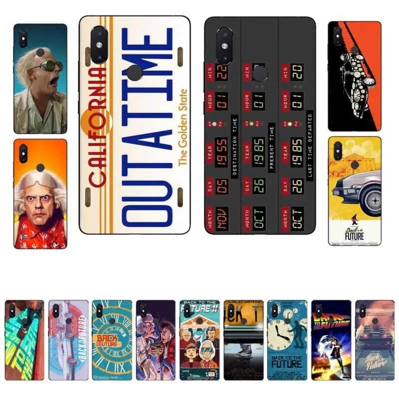 Funda De Tel fono De Regreso Al Futuro Para Xiaomi Mi 8 9 10 Lite Pro 