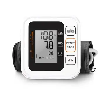

Saferlife USB Rechargeable Automatic Digital Wrist Blood Pressure Monitor English Voice Electric Tonometer Sphygmomanom