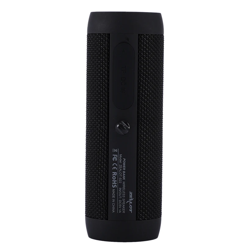 ZEALOT S22 Bluetooth динамик открытый водонепроницаемый Bluetooth аудио Fm радио 4,0 водонепроницаемый с картой зарядки сокровище автомобиль езда W