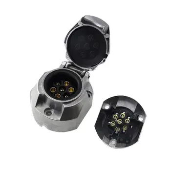 

Truck Cable Trailer Connector European Type Professional Trailer Signal Light Display Multi-functional Connector