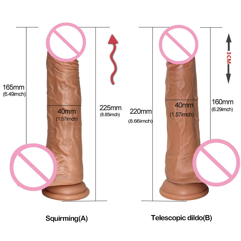 Беспроводной вибратор телескопические фаллоимитаторы для женщин большой