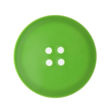 

New Big Button Silicone Coaster Fun Novelty Design Kitsch Retro Drinks Placemat - Green