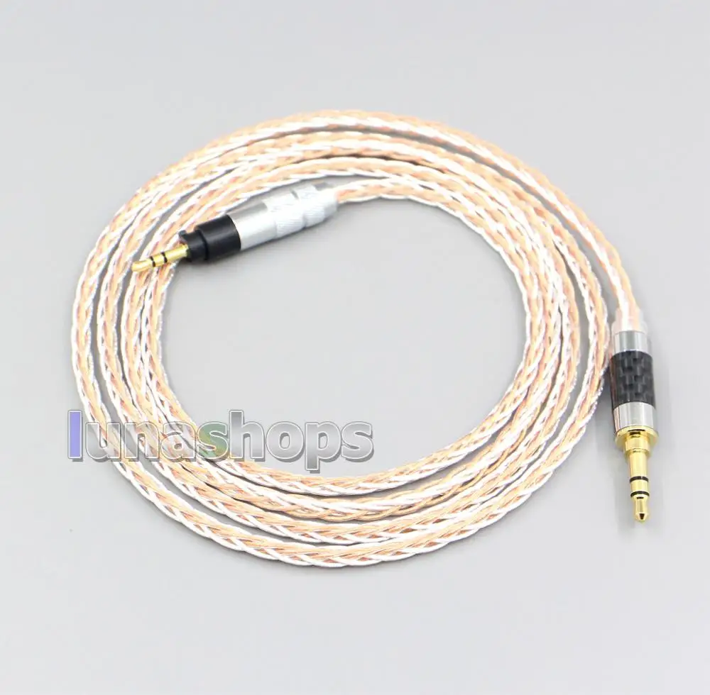 LN006905 XLR 6.5mm 4.4mm 2.5mm 800 Wires Silver + OCC Headphone Cable For Sennheiser Urbanite XL On/Over Ear Headset | Электроника