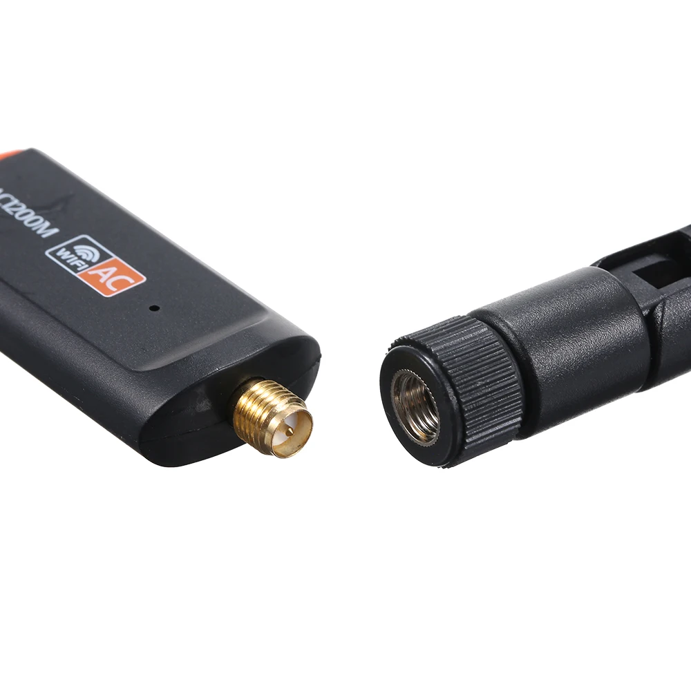 Двухдиапазонный USB адаптер 1200M 2,4G+ 5G USB3.0 Внешняя беспроводная сетевая карта WiFi приемник