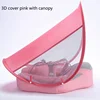 3D pink canopy