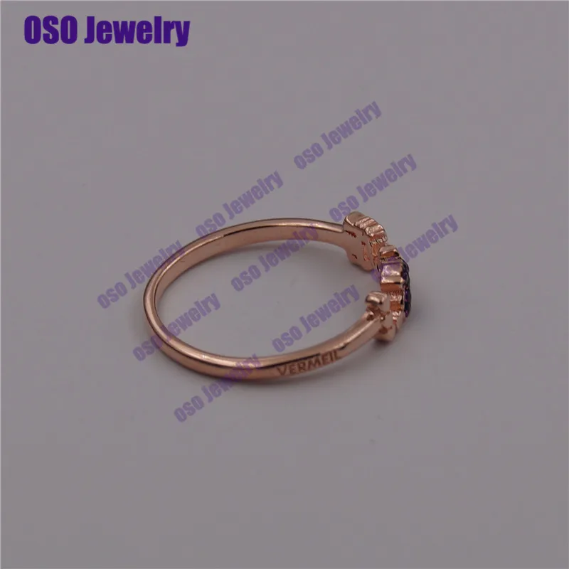 Plata de ley 925 Твердое серебряное 925 Кольцо для женщин anillos plata 925 para mujer - Цвет камня: 915305550