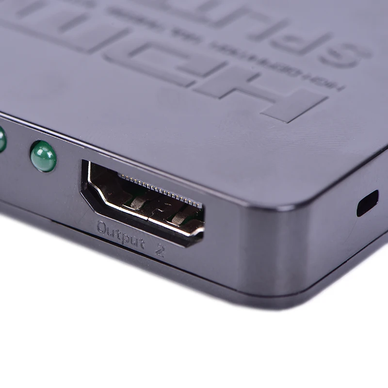 4K HDMI разделитель Full HD 1080p видео HDMI переключатель 1X2 сплит 1 в 2 усилитель двойной дисплей для HDTV DVD
