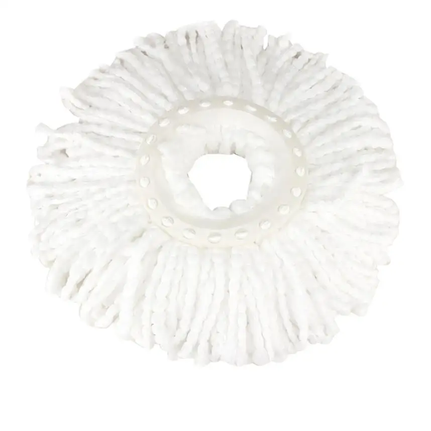 White Saingace, новинка, сменная 360 Вращающаяся головка, легкая Волшебная микрофибра, вращающаяся напольная швабра, товары для уборки дома - Цвет: White