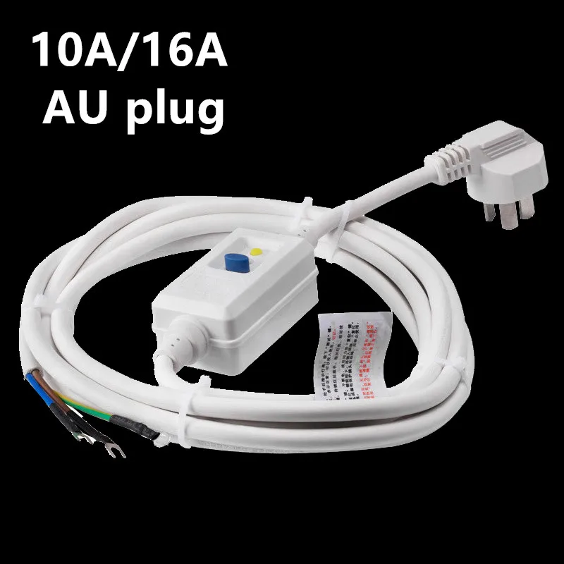 1 5 м кабель сделай сам 10A 16A AU Plug GFCI защита от утечки заземления безопасный RCD