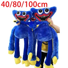 

100cm Huggy Wuggy Plush Toy Poppy Playtime Game Character Plush Doll Christmas Scary Toy Personality Soft Toy For Kids Christmas
