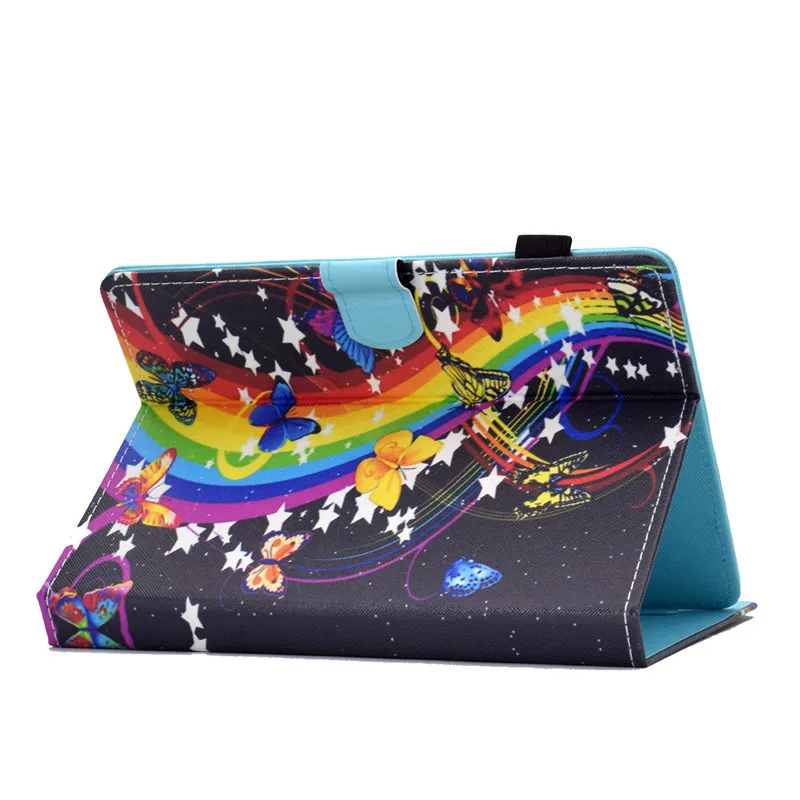 Universal Animal Cover for 9.7 10 10.1 inch Case Cover for Asus Samsung Huawei T5 Lenovo TAB E10 M10 P10 PU Leather 10'' Case