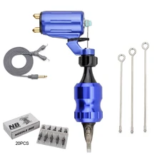 Прямой привод роторная татуировка машина комплект с картриджем и татуировки Комплекты Игл