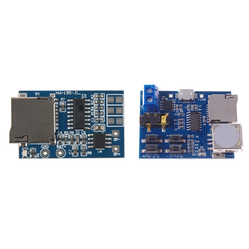 5 шт. GPD2846A TF карта MP3 декодер плата 2 Вт усилитель модуль для Arduino и 1x Mp3 без потерь декодеры декодирования Усилитель мощности Mp3