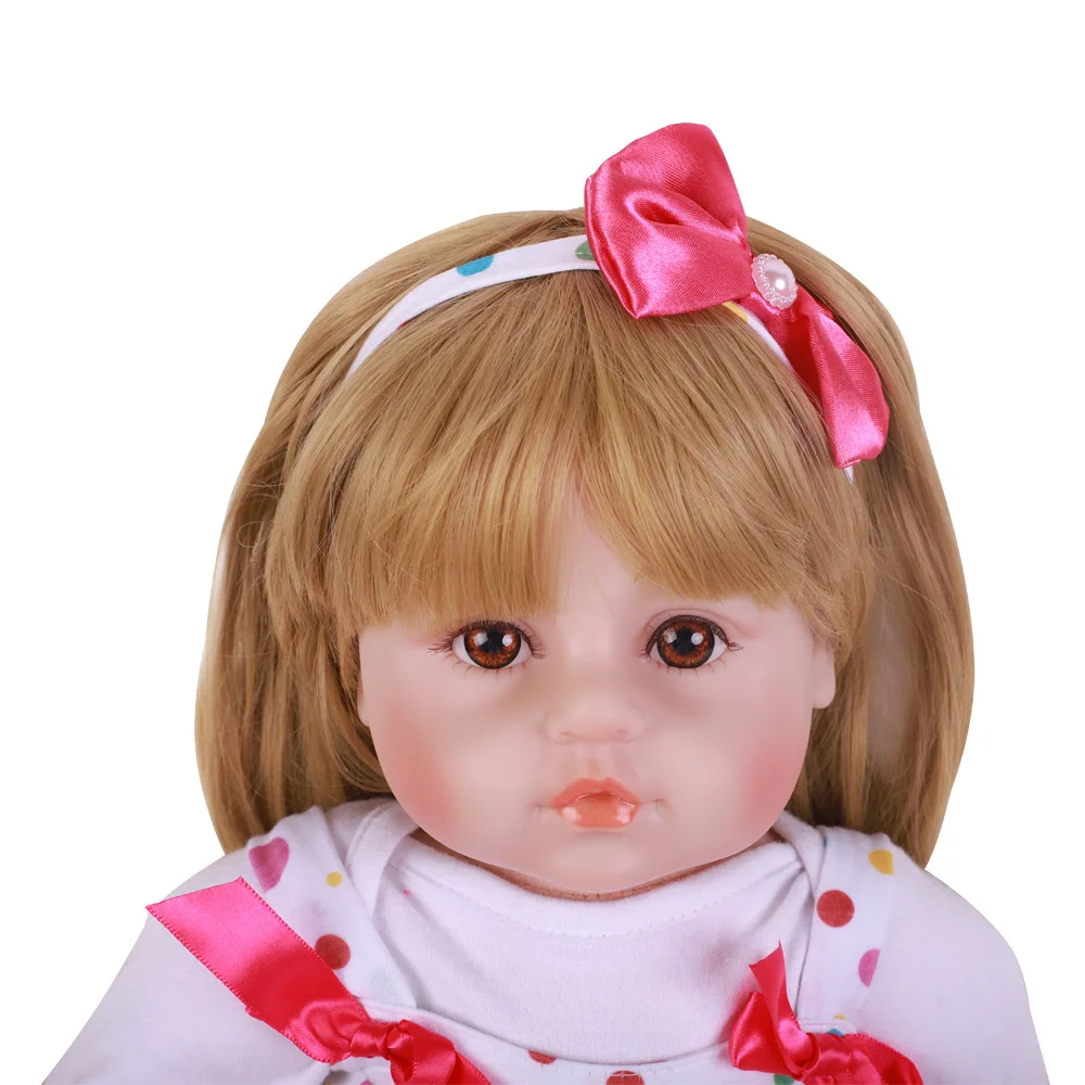 Pickwoo 55 см 48 см bebes кукла-реборн для маленькой девочки кукла из мягкого силикона и хлопка Boneca reborn Brinquedo подарок на день детей игрушки plamate